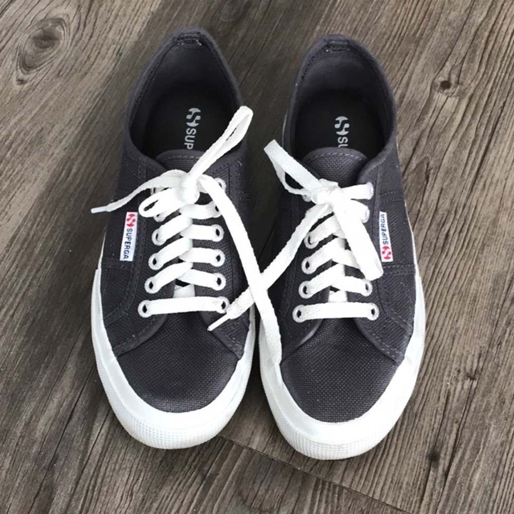 Superga Cotu Grey Sneakers SIze 8.5